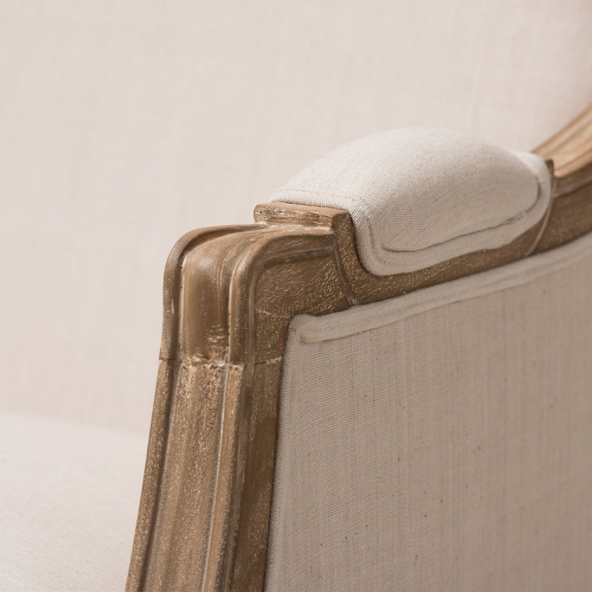 Modern European furniture - Wood Traditional French Accent Chair - www.oroa.com | Oroa.com