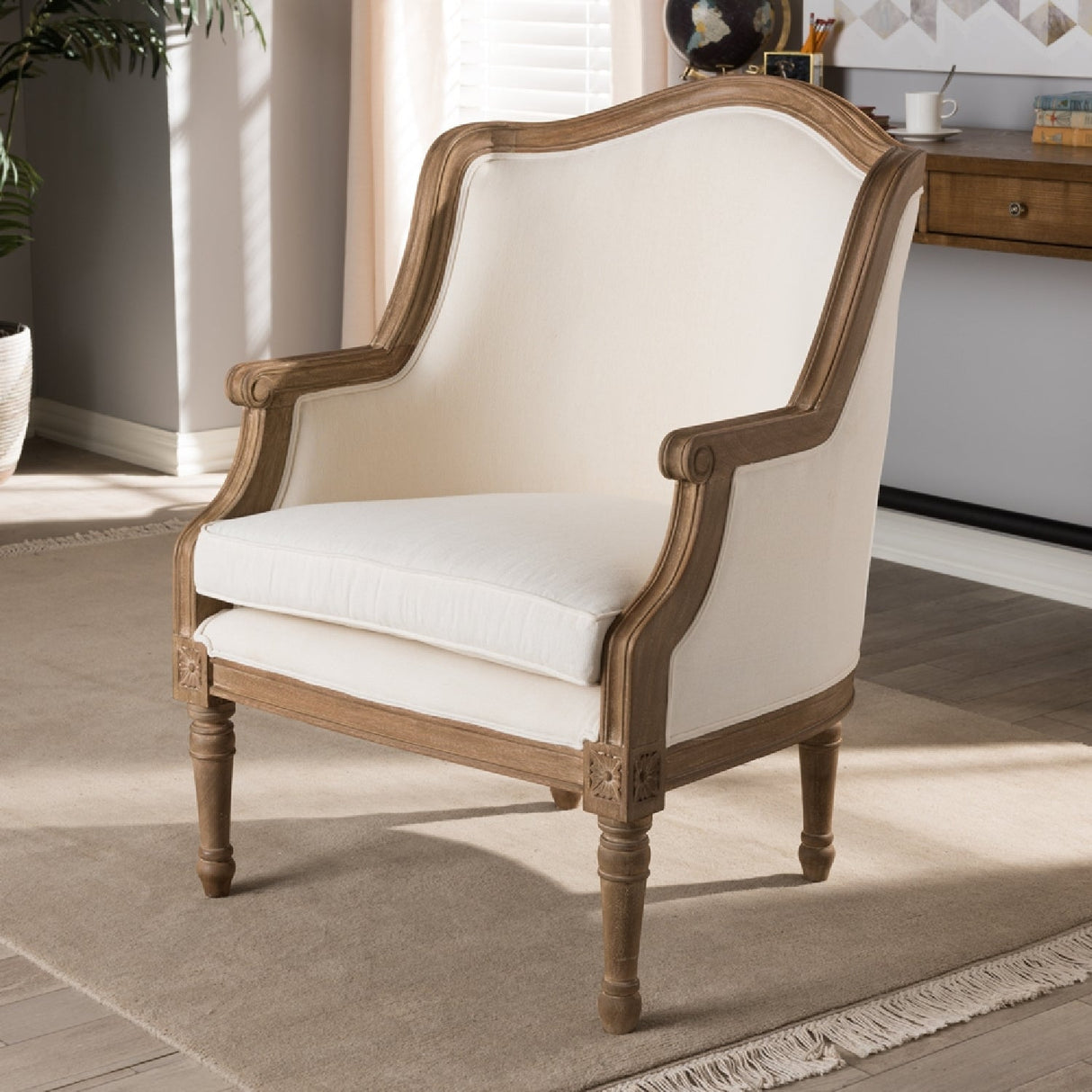 Modern European furniture - Traditional French Accent Chair - www.oroa.com | Oroa.com