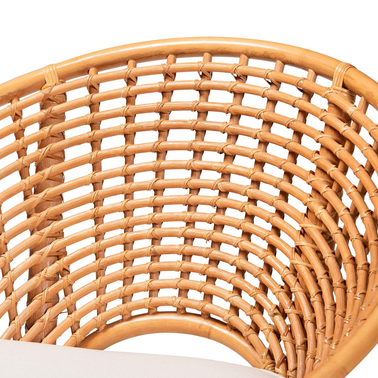 Modern European furniture - Round Rattan Bohemian Accent Chair | Oroa.com