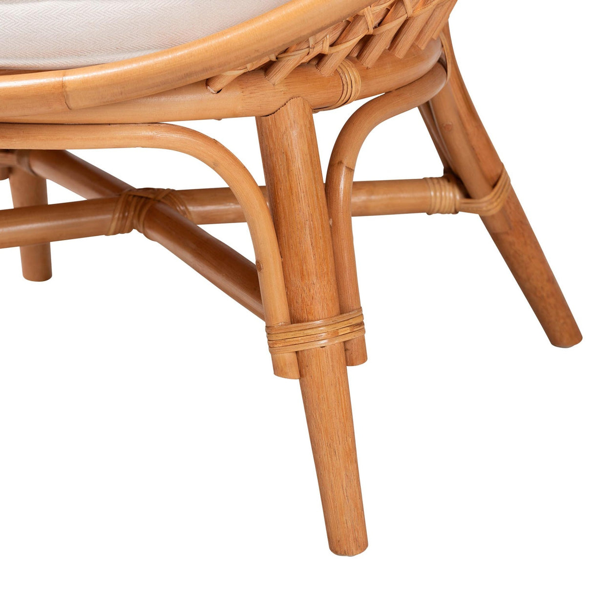 Modern European furniture - Round Rattan Bohemian Accent Chair | Oroa.com