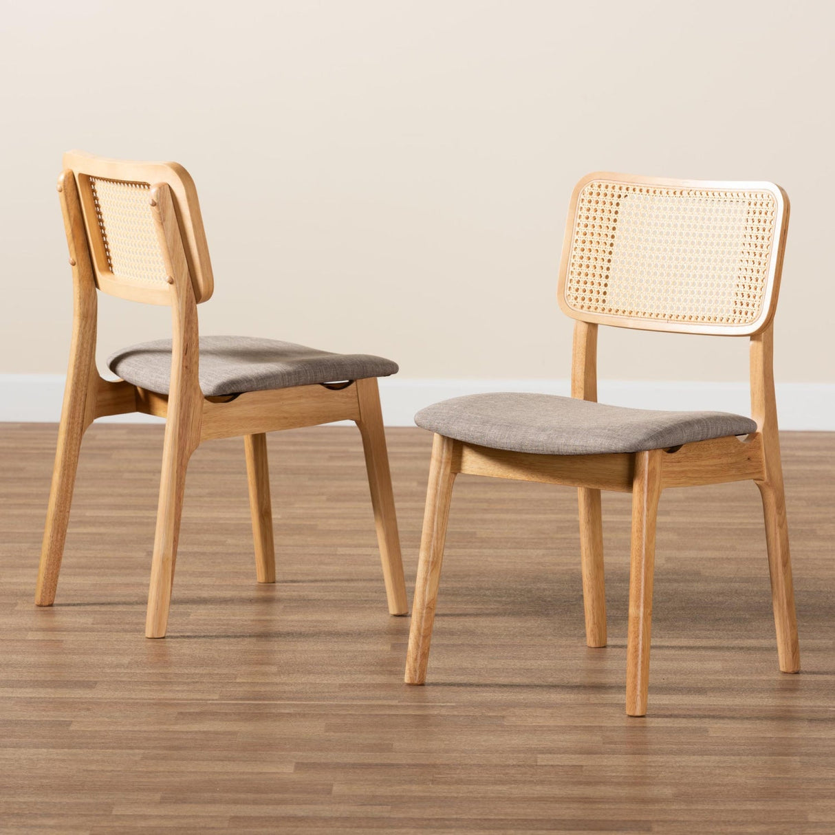 Modern European furniture - Woven Rattan Back Dining Chairs 2 - www.oroa.com | Oroa.com