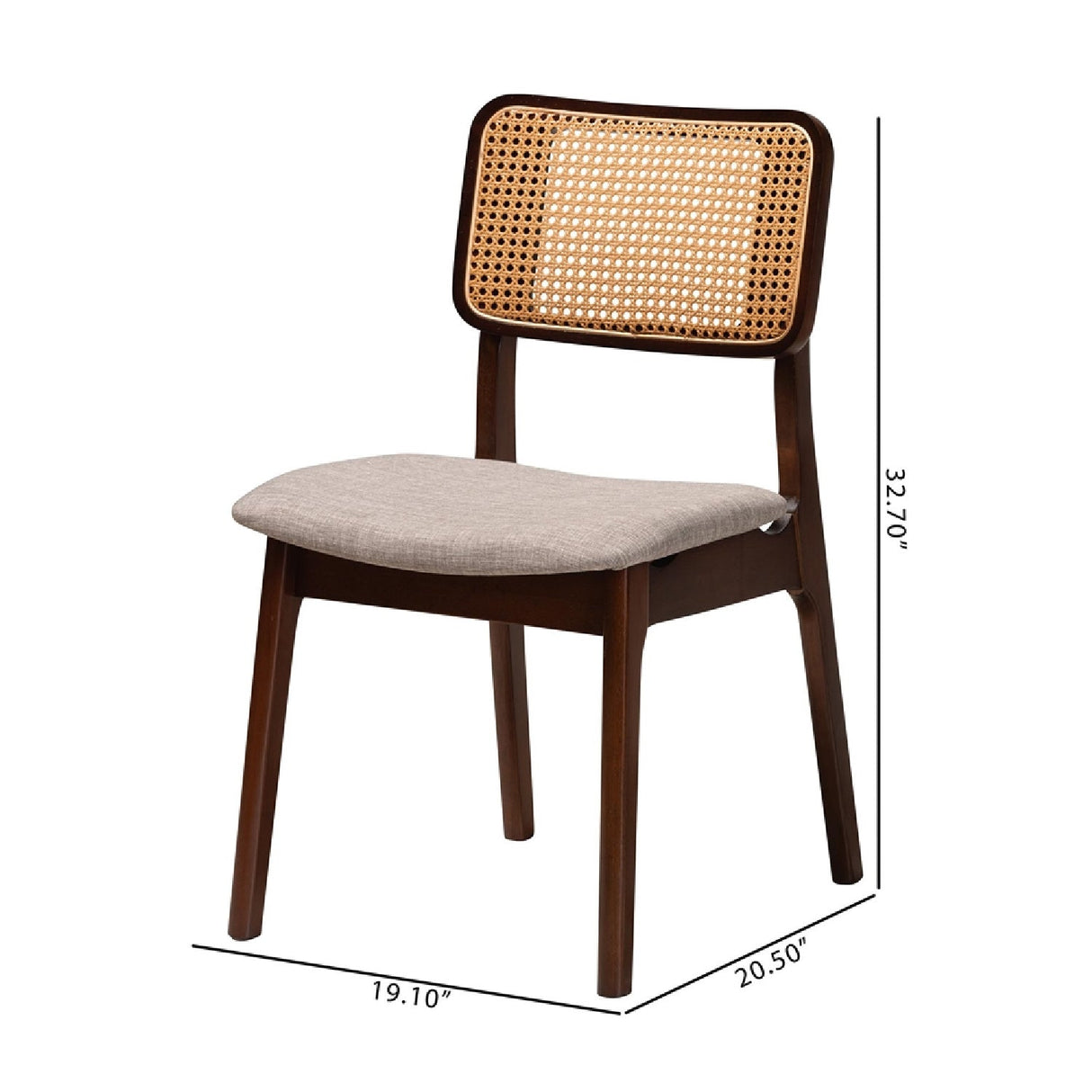 Modern European furniture - Woven Rattan Back Dining Chairs 2 - www.oroa.com | Oroa.com