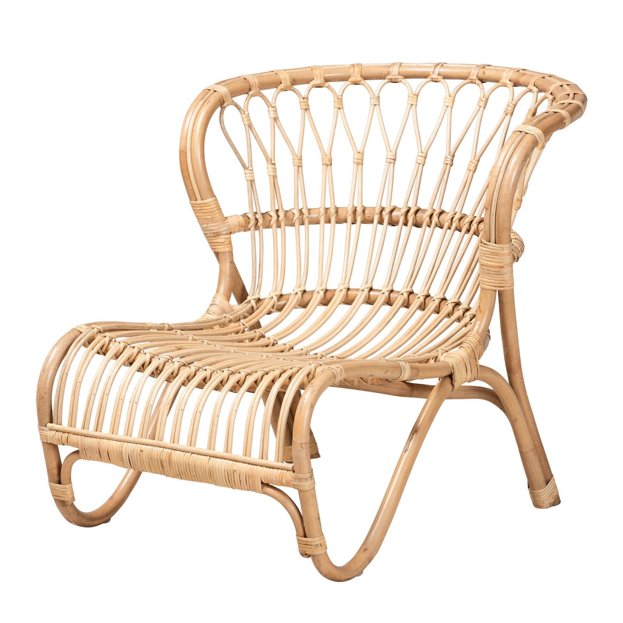 Modern European furniture - Rattan Openwork Accent Chair - www.oroa.com | Oroa.com