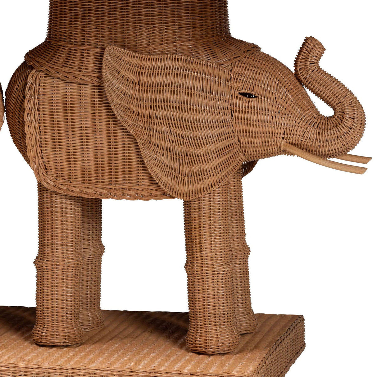 Modern European furniture - Rattan Elephant Console Table - www.oroa.com | Oroa.com