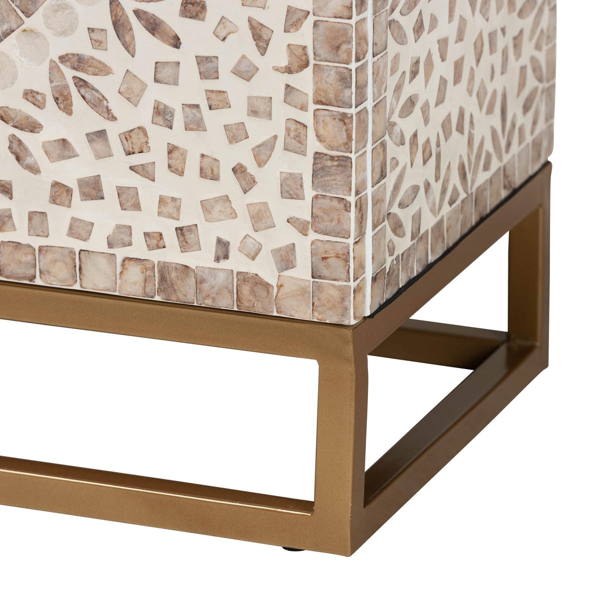 Modern European furniture - Floral Mother Of Pearl Cabinet - www.oroa.com | Oroa.com