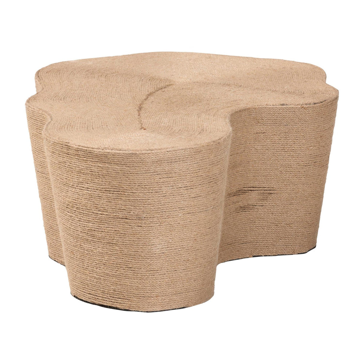 Modern European furniture - Jute Freeform Coffee Table - www.oroa.com | Oroa.com
