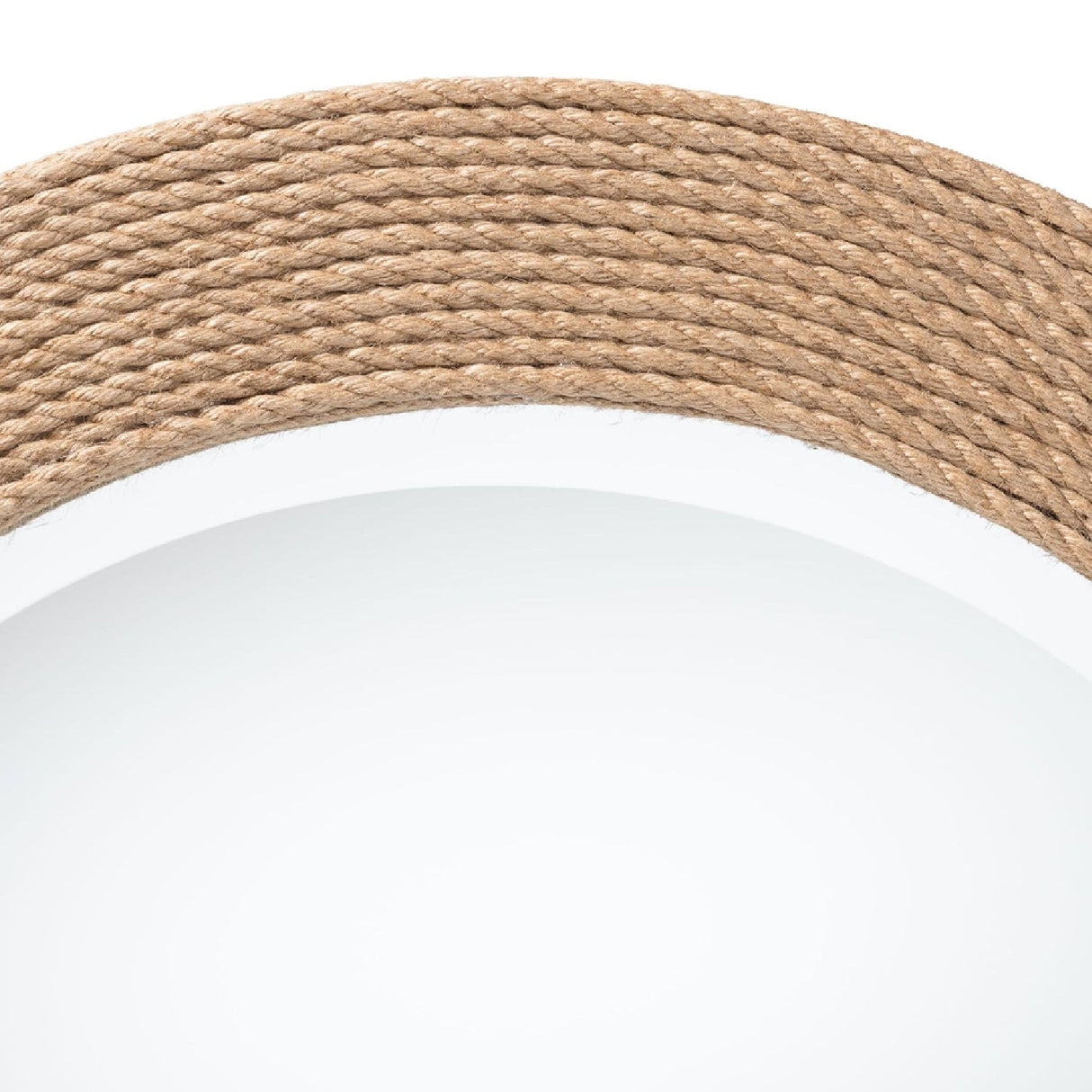 Modern European furniture - Woven Rope Round Mirror - www.oroa.com | Oroa.com