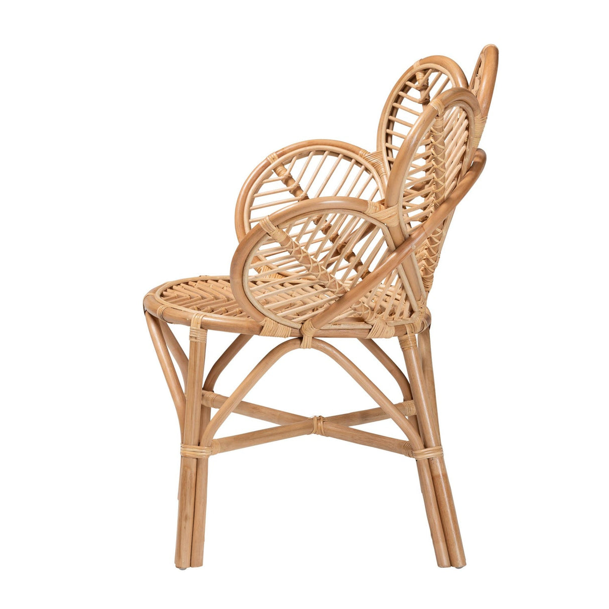 Modern European furniture - Flora Inspired Back Accent Chair - www.oroa.com | Oroa.com