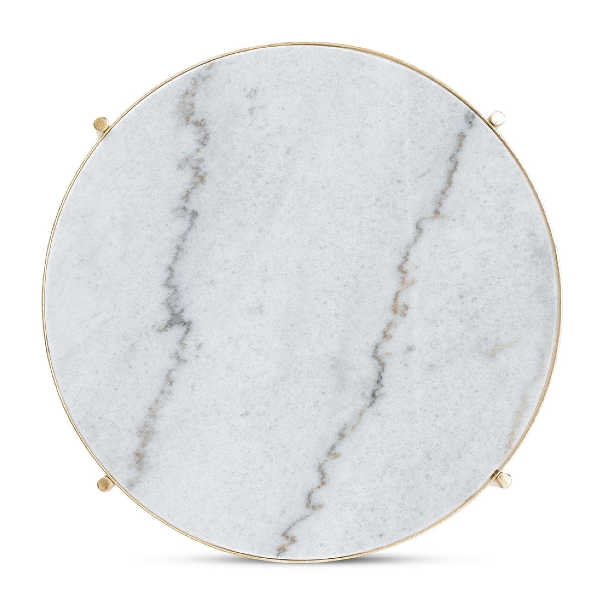 Modern European furniture - Round Marble End Table - www.oroa.com | Oroa.com