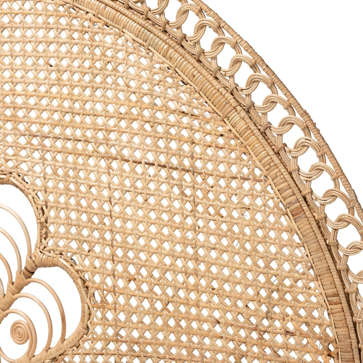 Modern European furniture - Rattan Bohemian Quuen Size Headboard - www.oroa.com | Oroa.com