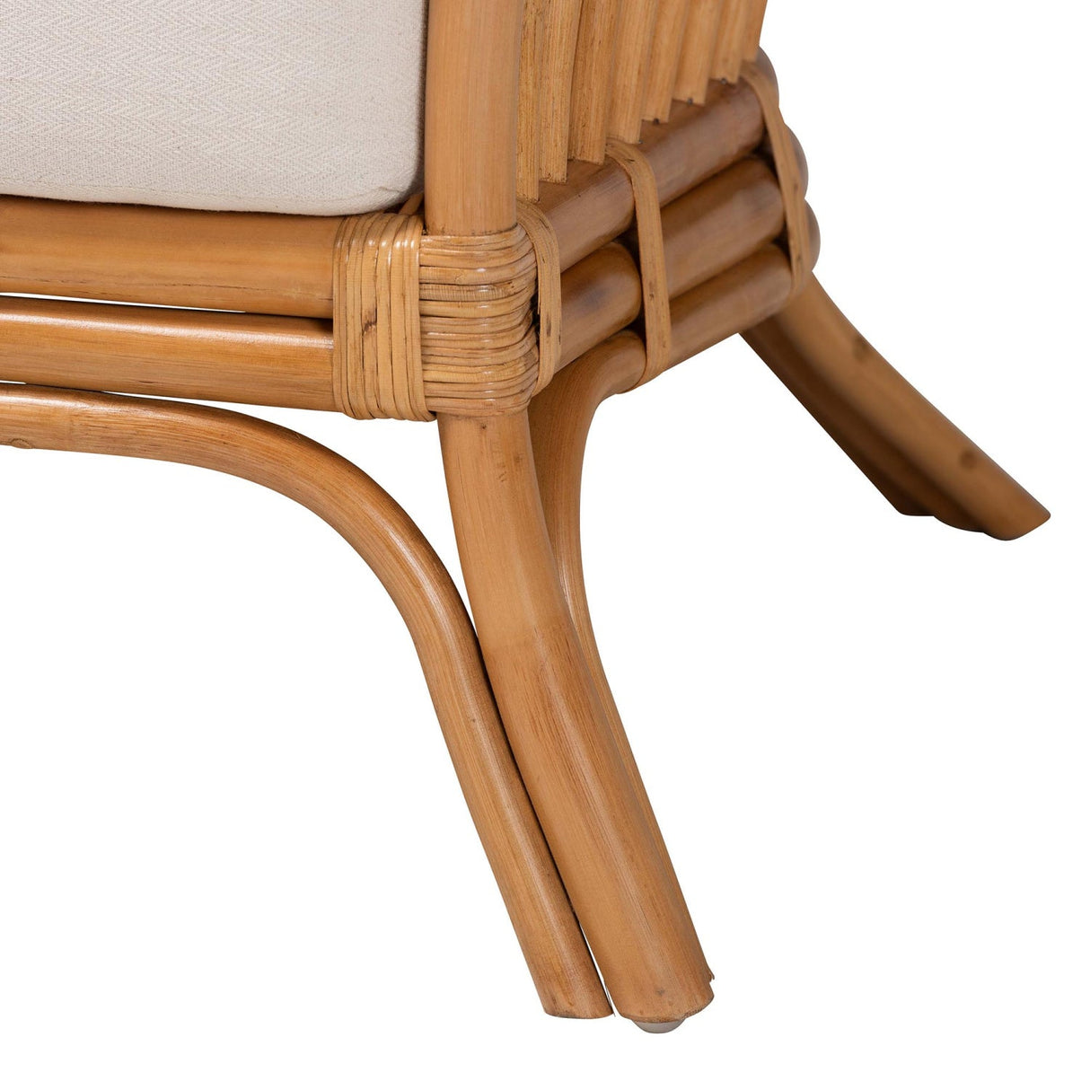 Modern European furniture - Flared Arm Rattan Accent Chair - www.oroa.com | Oroa.com