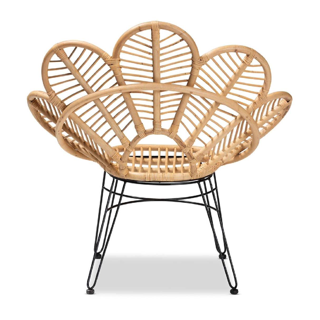 Modern European furniture - Leaf Inspired Rattan Accent Chair - www.oroa.com | Oroa.com