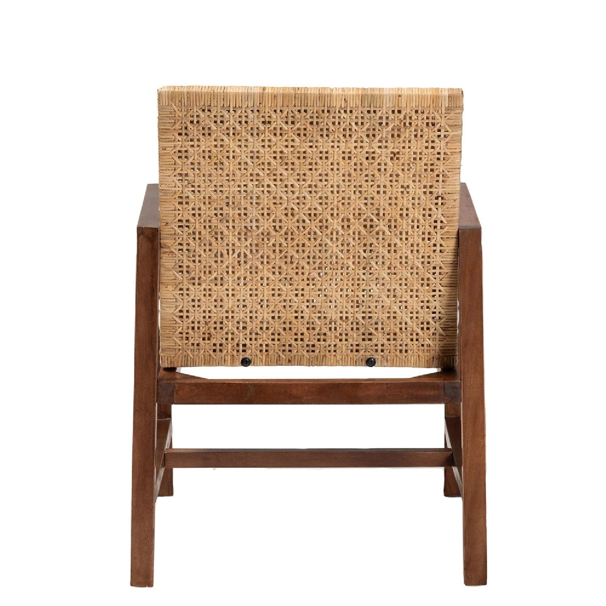 Modern European furniture - Acacia Framed Rattan Lounge Chair - www.oroa.com | Oroa.com