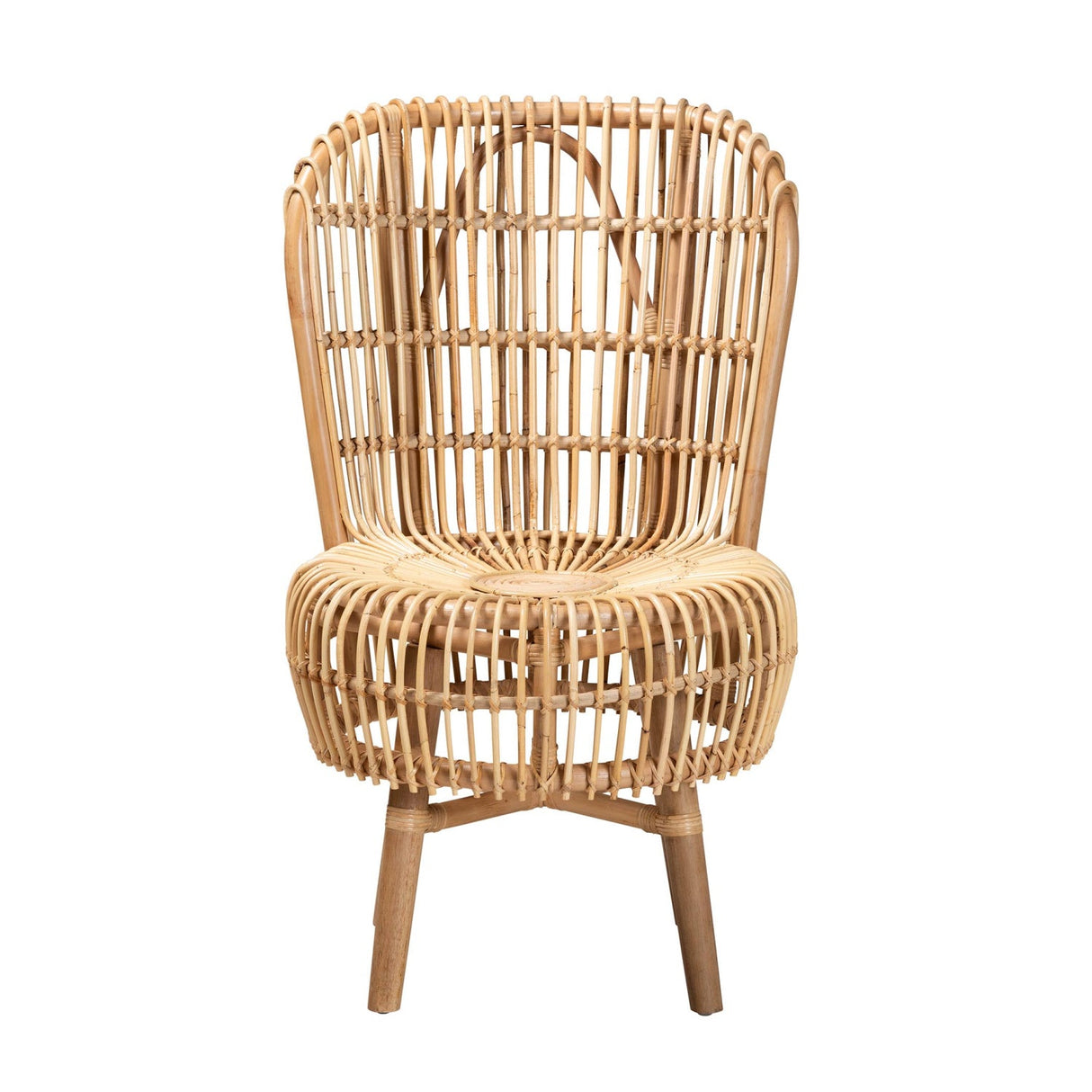 Modern European furniture - Rattan Rods Lounge Chair - www.oroa.com | Oroa.com