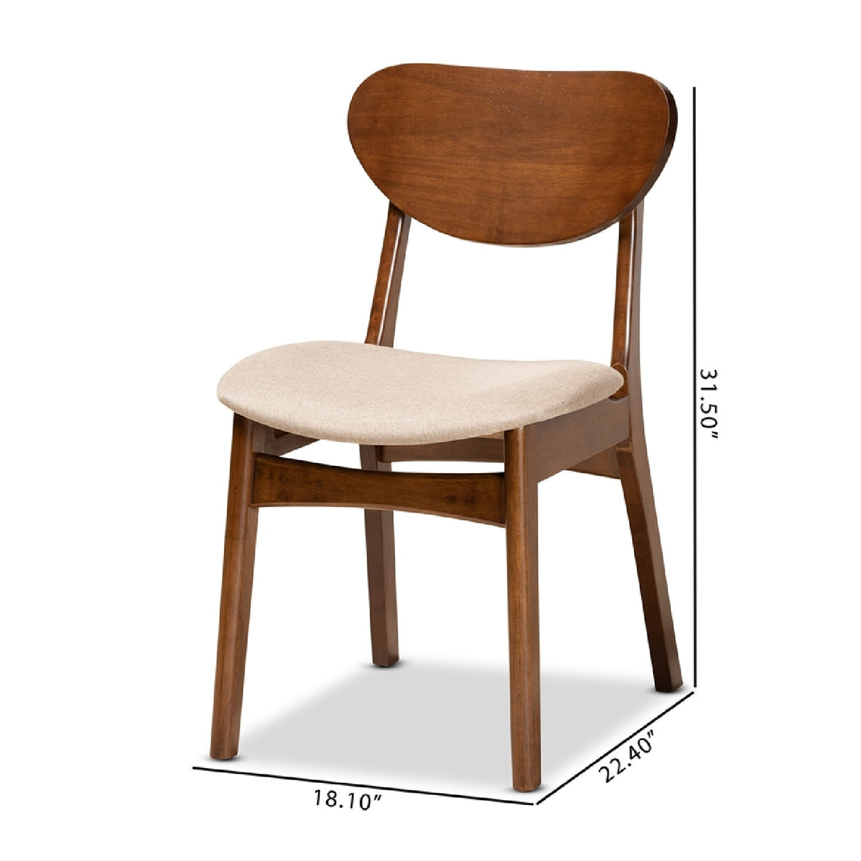 Modern European furniture - Padded Seat Wooden Dining Chairs 2 - www.oroa.com | Oroa.com