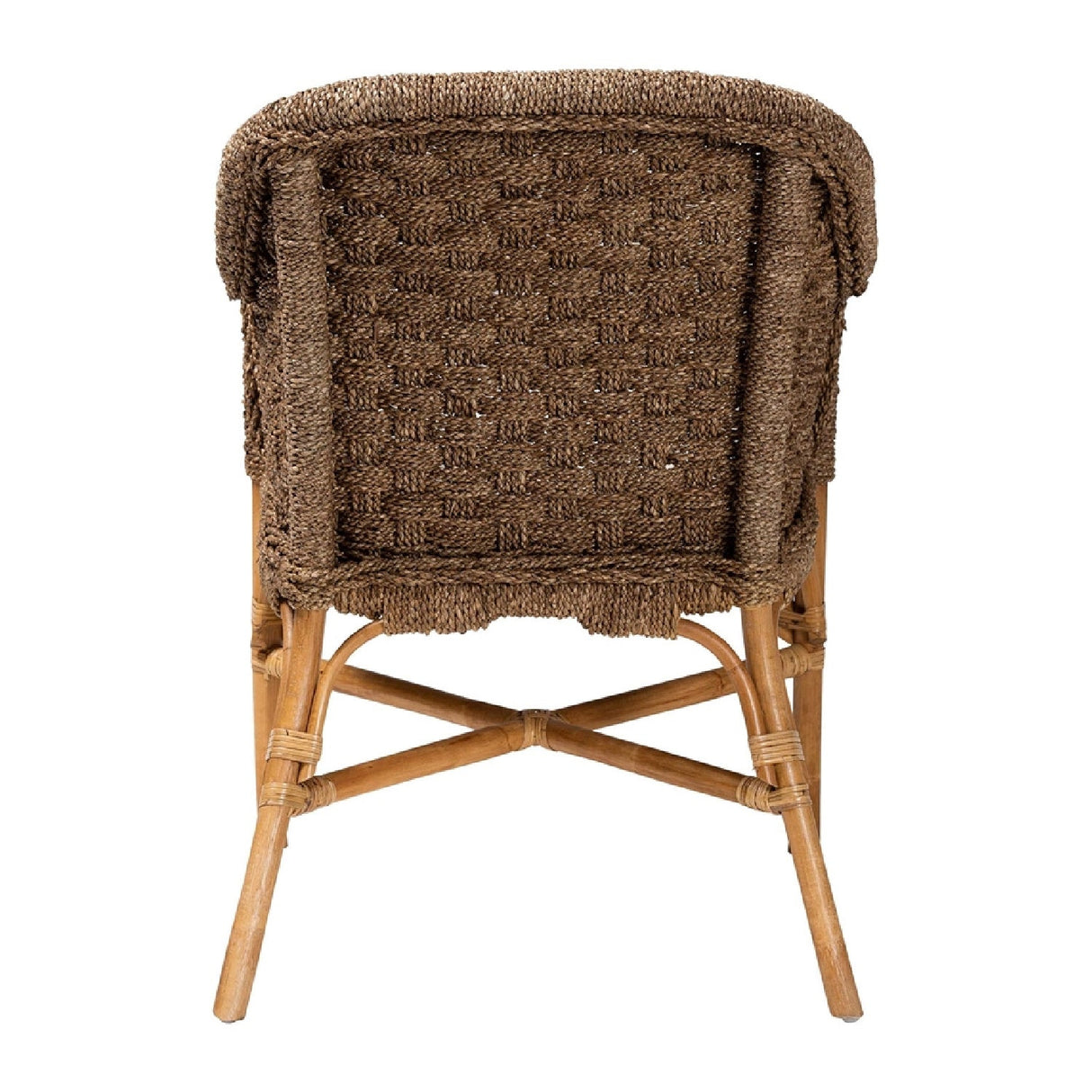 Modern European furniture - Woven Seagrass Bohemian Accent Chair - www.oroa.com | Oroa.com