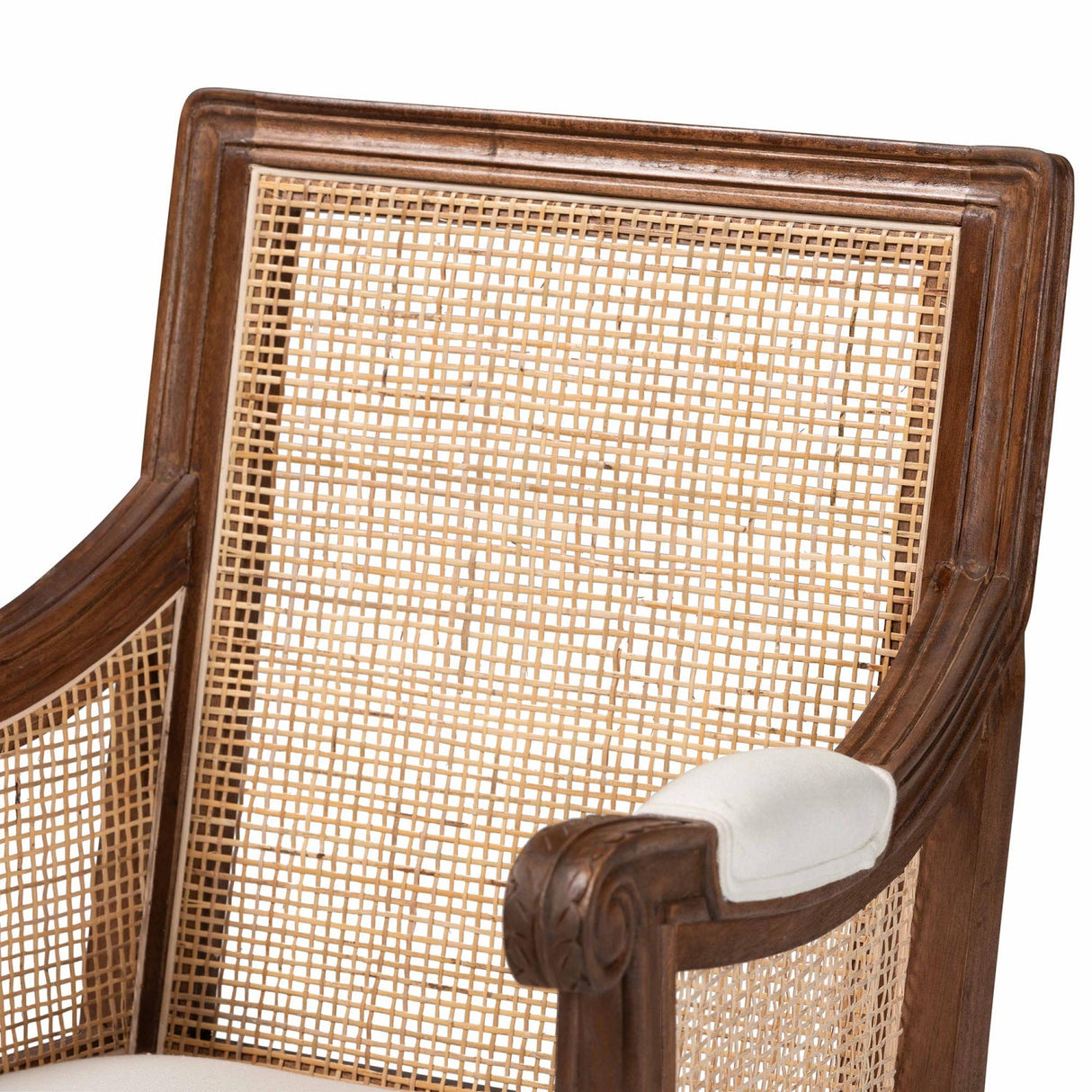 Modern European furniture - Wooden Padded Accent Chair - www.oroa.com | Oroa.com