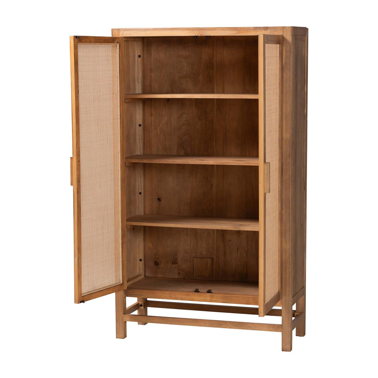 Modern European furniture - 2 Door Rattan Accent Cabinet - www.oroa.com | Oroa.com