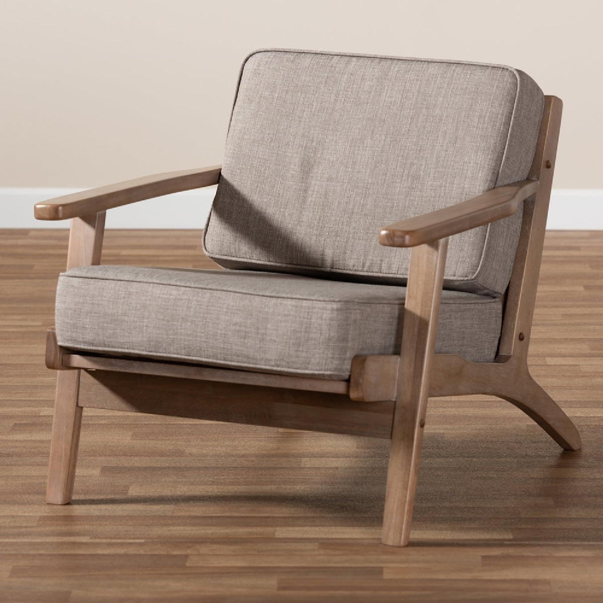Modern European furniture - Oak Framed Lounge Chair - www.oroa.com | Oroa.com