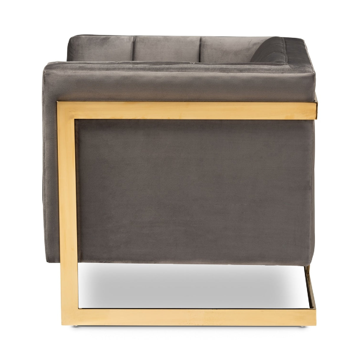 Modern European furniture - Button Tufted Velvet Accent Chair - www.oroa.com | Oroa.com
