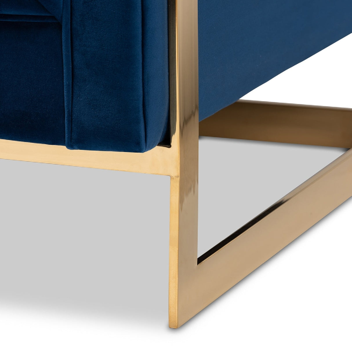 Modern European furniture - Button Tufted Velvet Accent Chair - www.oroa.com | Oroa.com