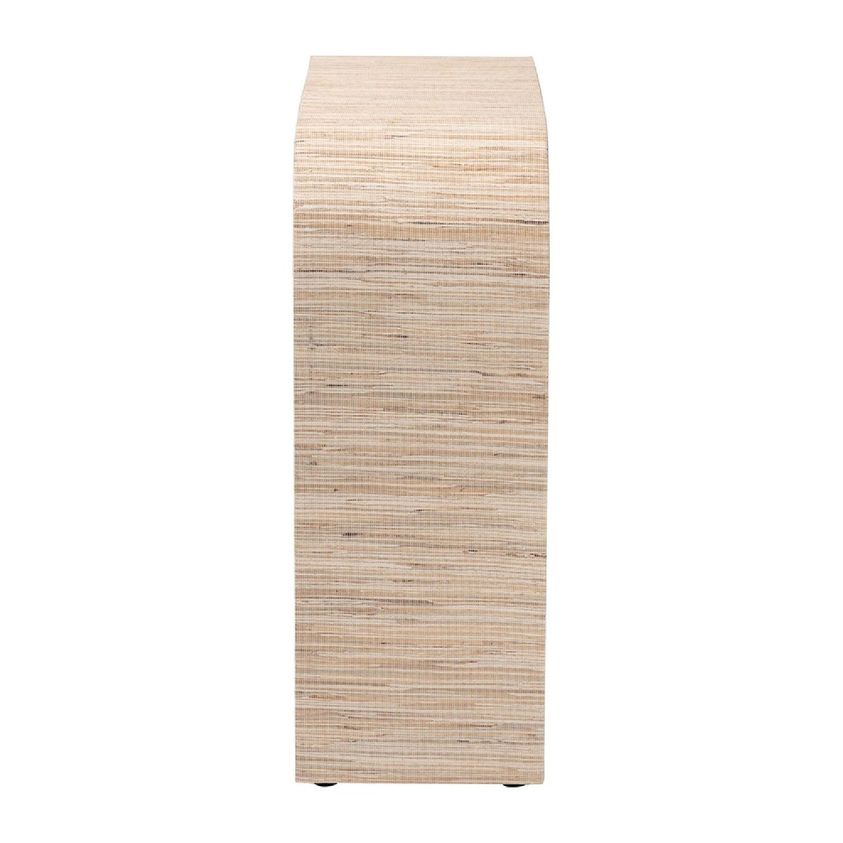 Modern European furniture - Woven Grasscloth Console Table - www.oroa.com | Oroa.com