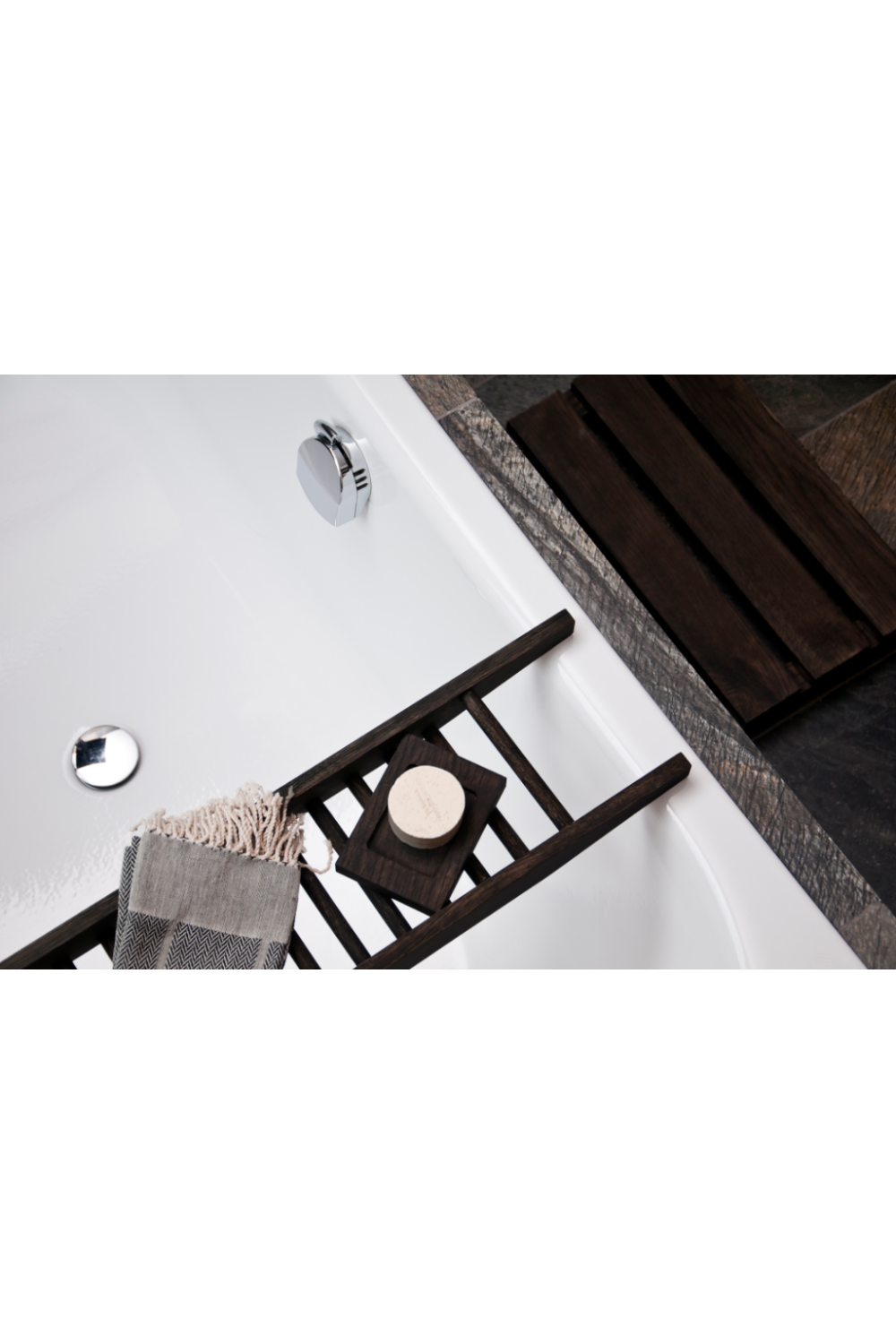 Rectangular Oak Soap Dish | Oroa.com