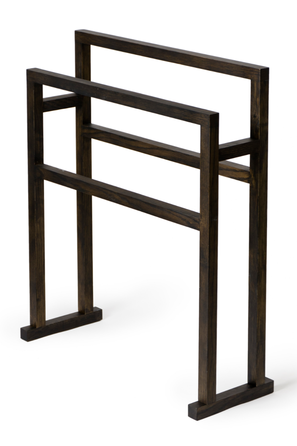 Oak Standing Towel Holder L | Oroa.com
