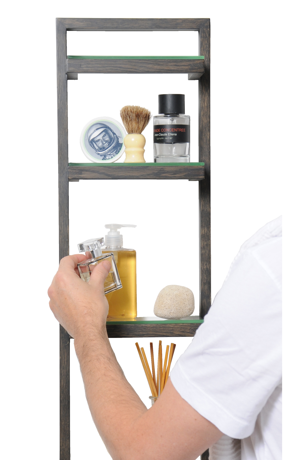 Oak Bathroom Wall Shelf | Oroa.com