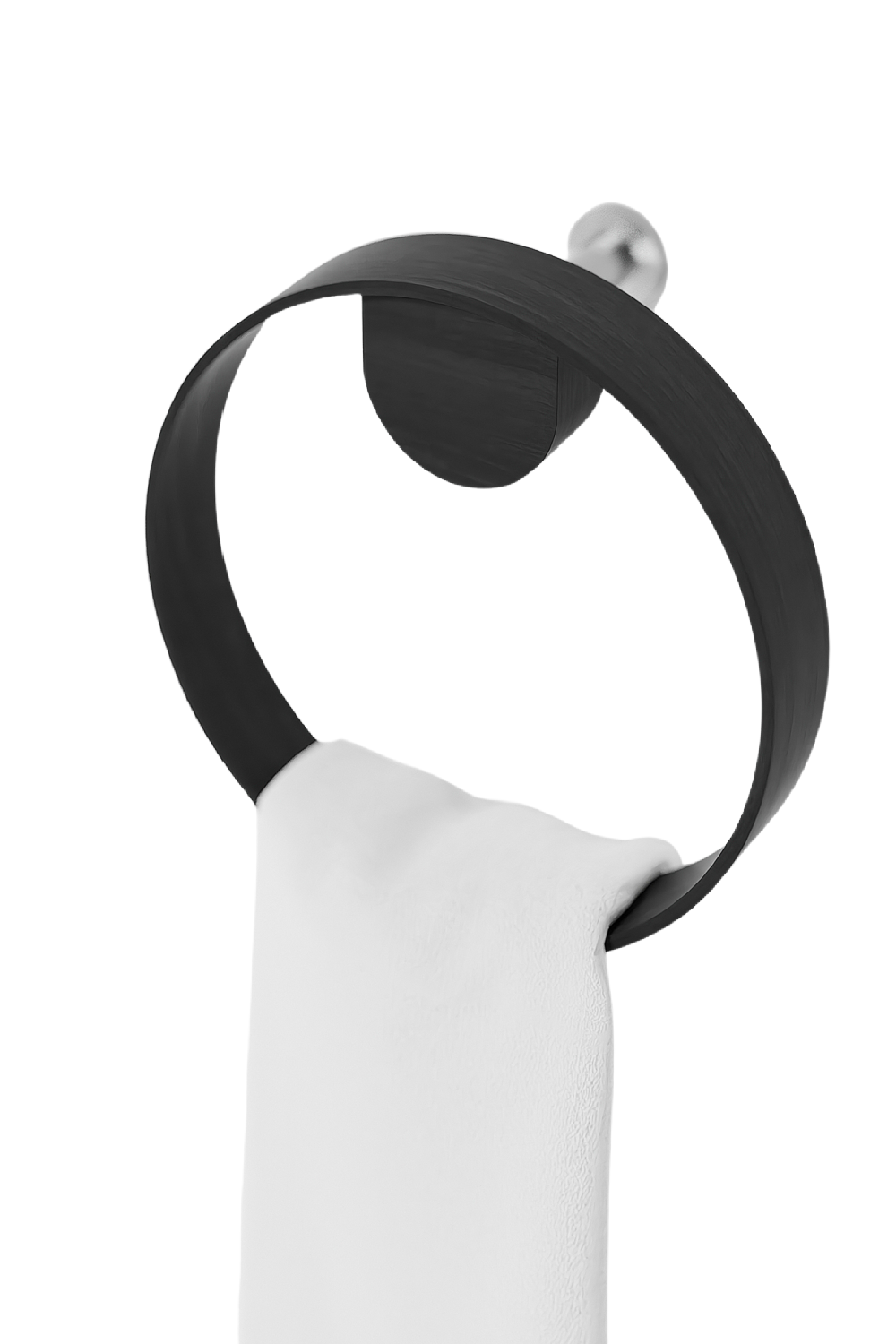 Wooden Ring Towel Holder | Oroa.com