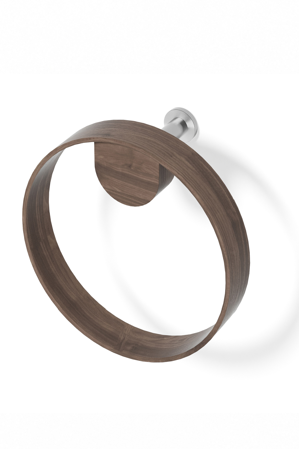Wooden Ring Towel Holder | Oroa.com