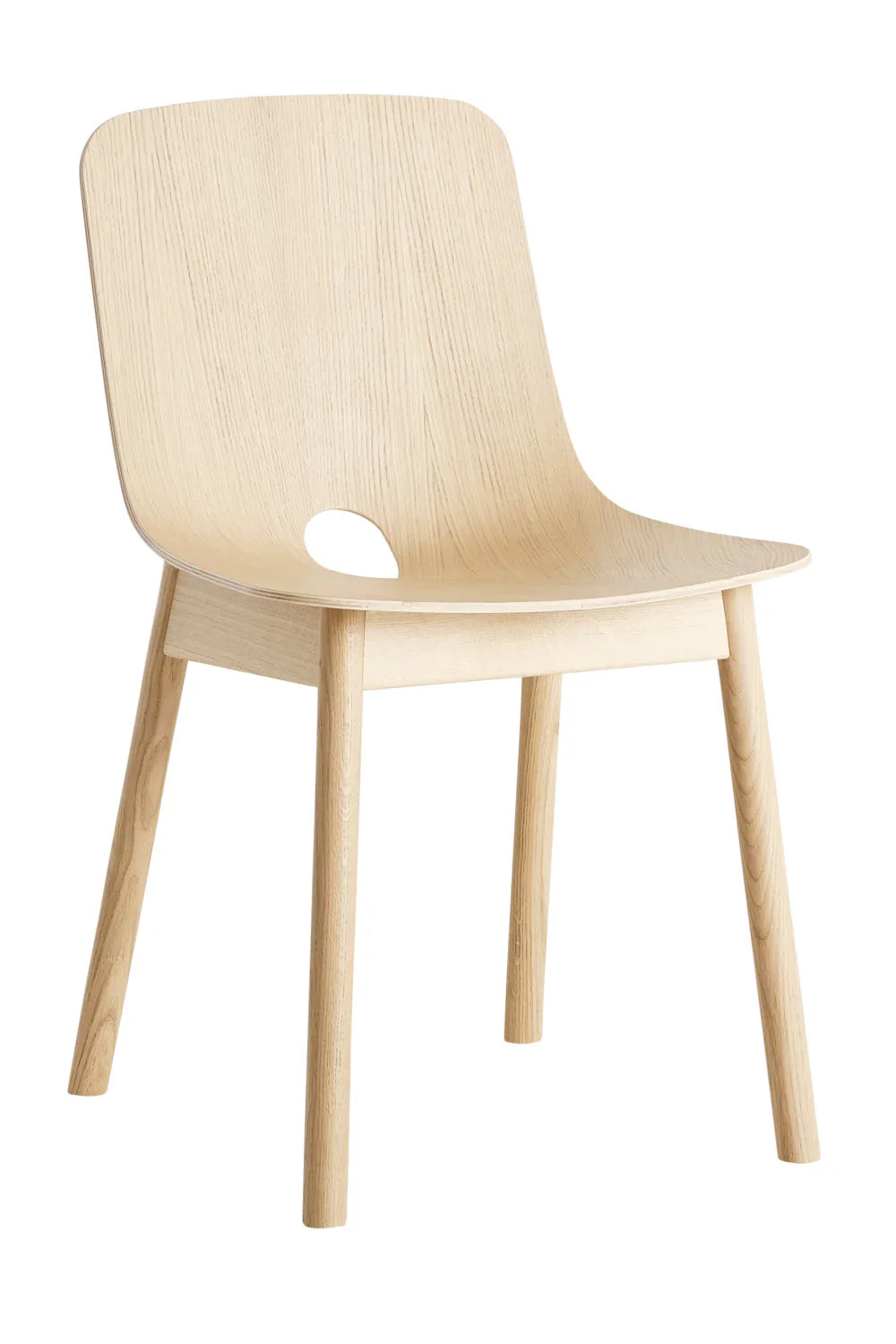 White Oak Minimalist Dining Chair | Oroa.com