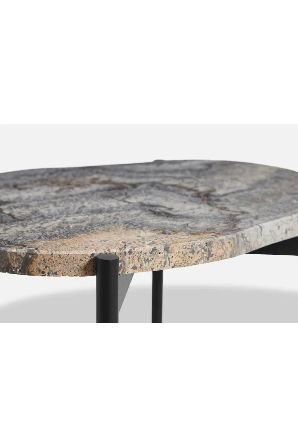 Travertine Organic Occasional Table S | Oroa.com