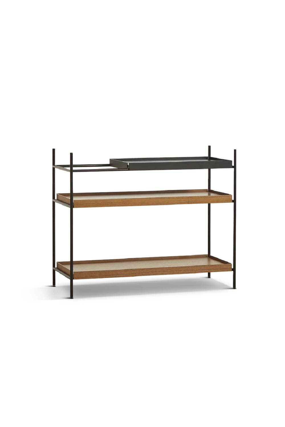 Walnut Tray Shelving System | Oroa.com