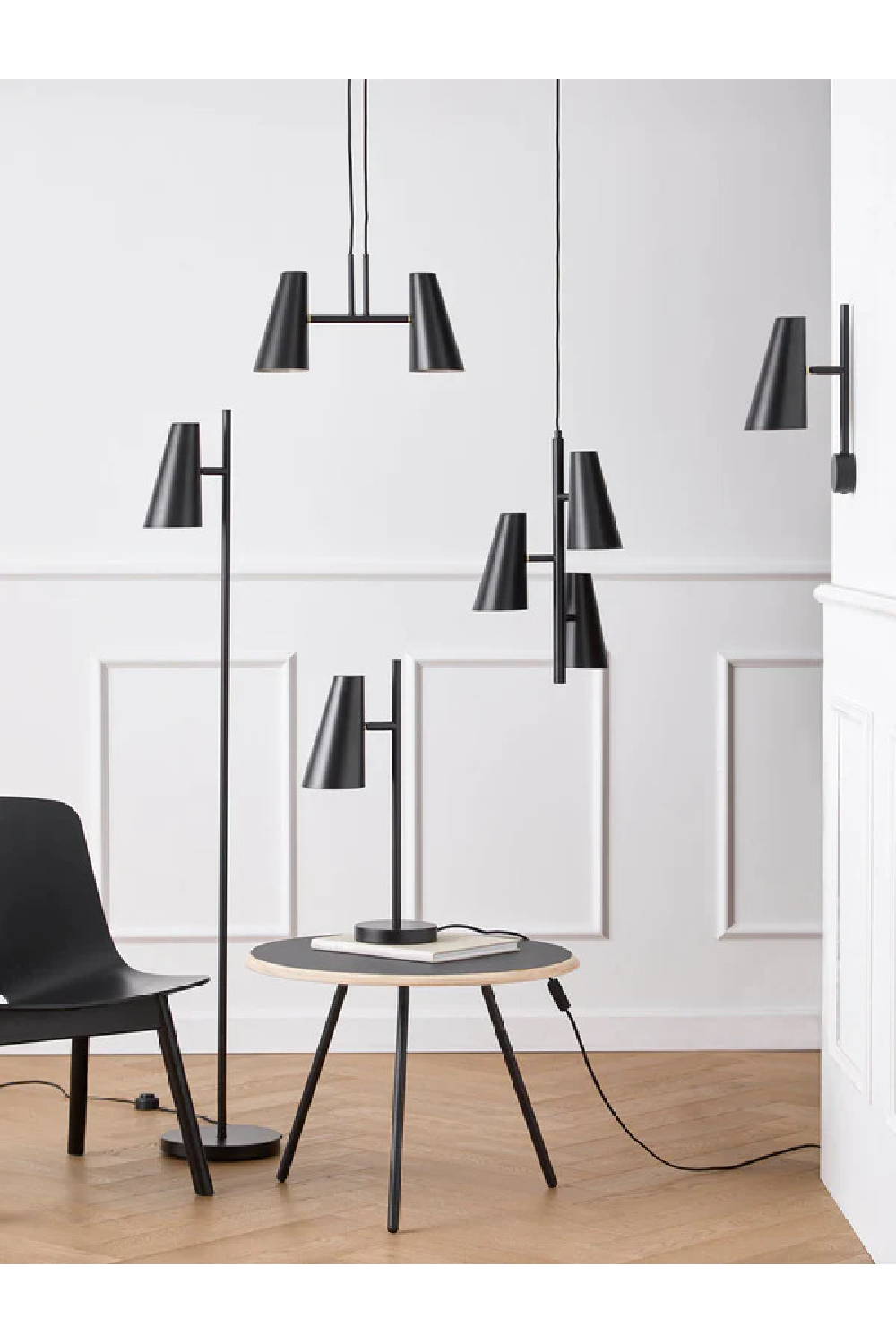 Industrial Black Pendant Lamp | Oroa.com