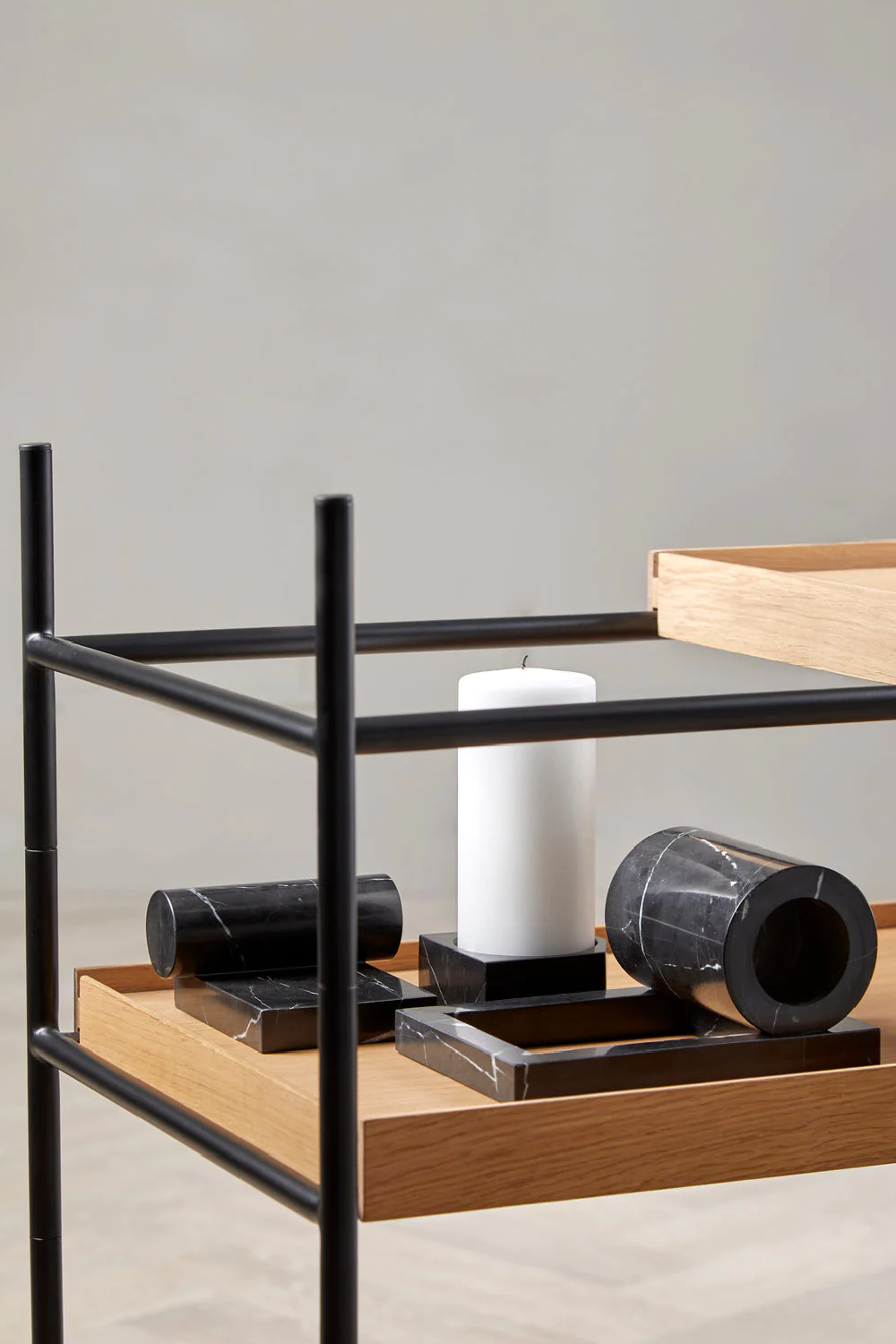 Marble Contemporary Candle Holder | Oroa.com