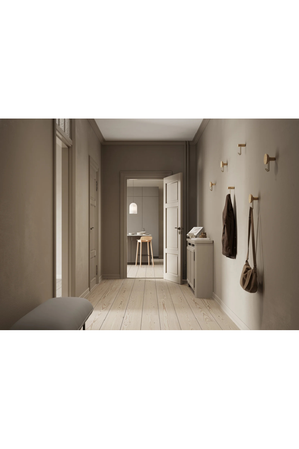 Minimalist Hook Wall Hanger L | Oroa.com