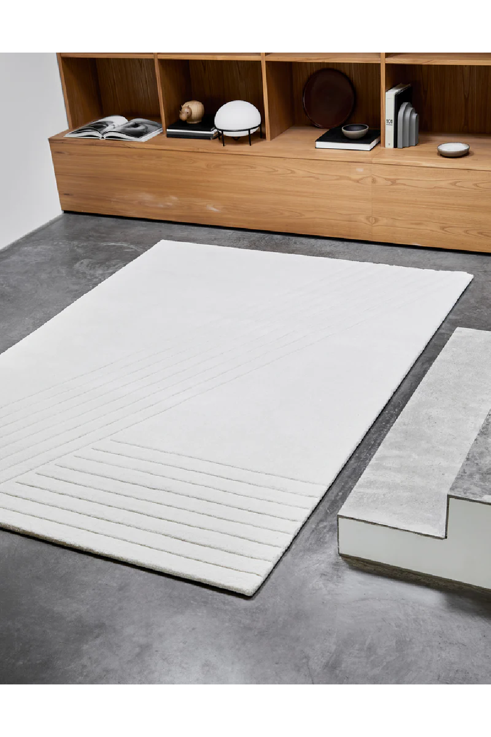 Off White Wool Rug | Oroa.com