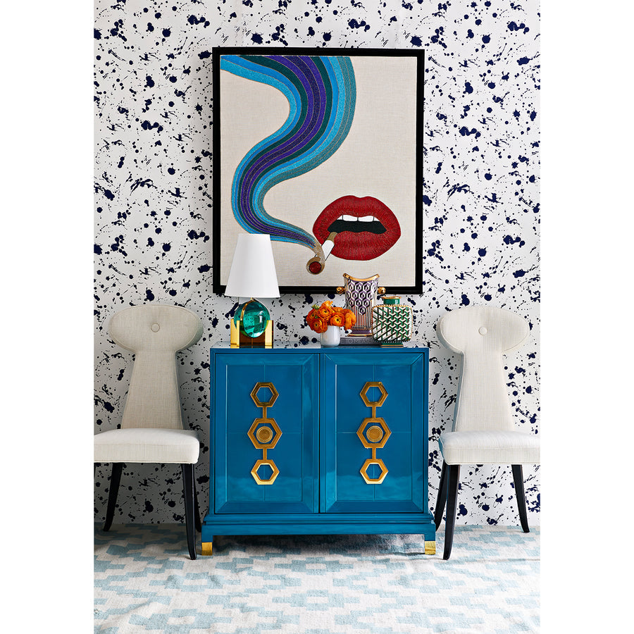 Smolder Beaded Smokestack Lips Beaded Art | Oroa.com