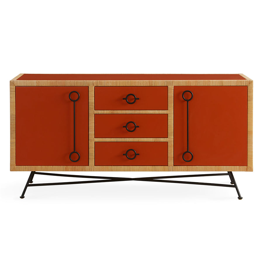 Rattan Peel Orange Sideboard | Oroa.com