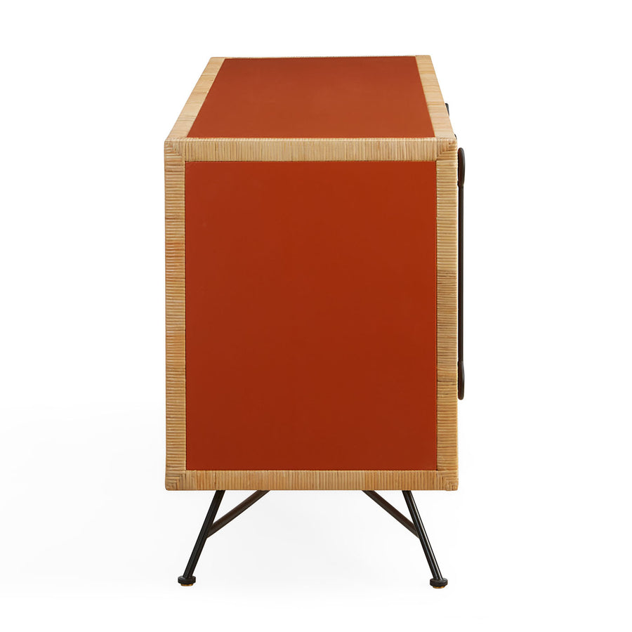 Rattan Peel Orange Sideboard | Oroa.com
