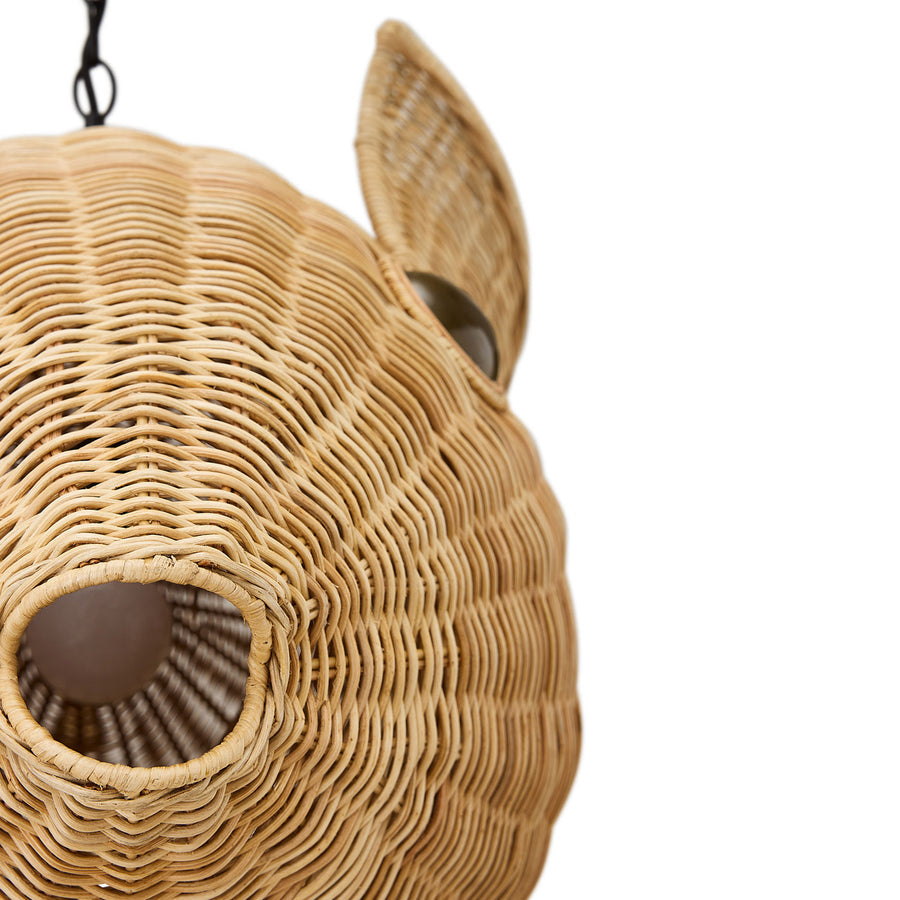 Wicker Pendant Lamp M | Oroa.com