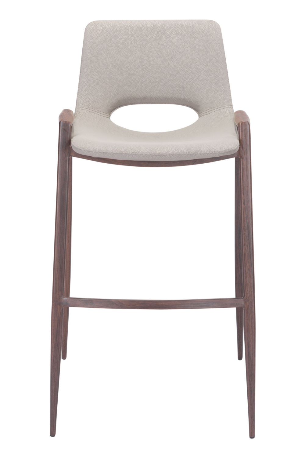 Leather Bar Stools (2) | Oroa.com