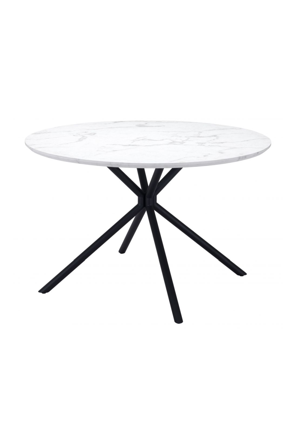 Round Marble Print Dining Table | Oroa.com