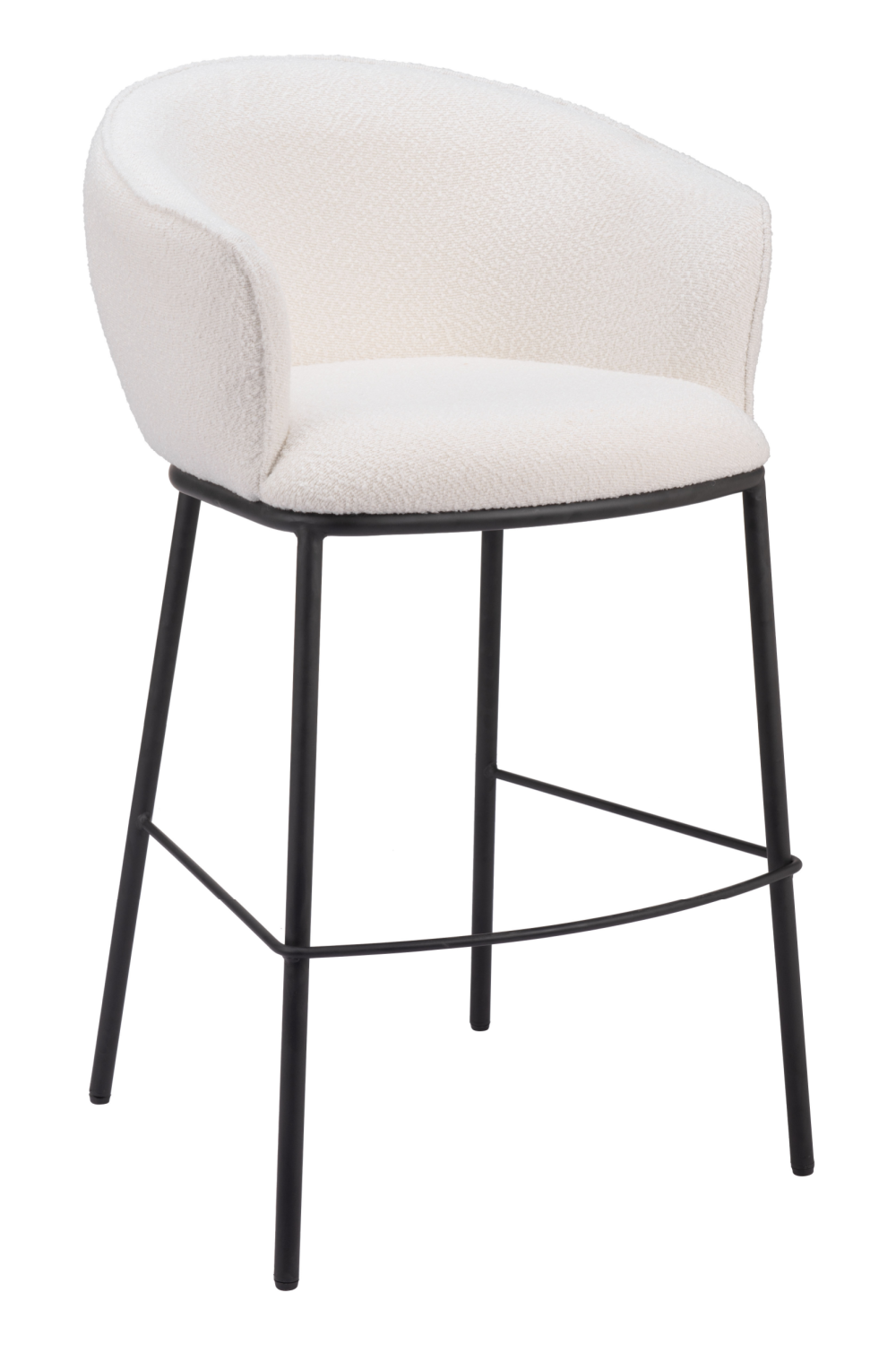 Teddy Fabric Bar Stool | Oroa.com
