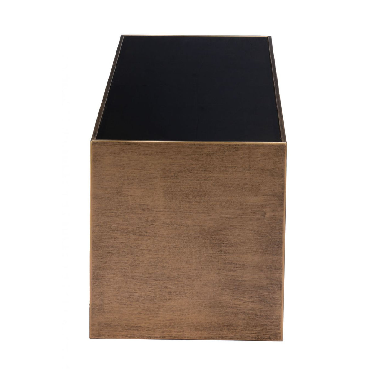 Brass-Framed Glass Coffee Table | Oroa.com
