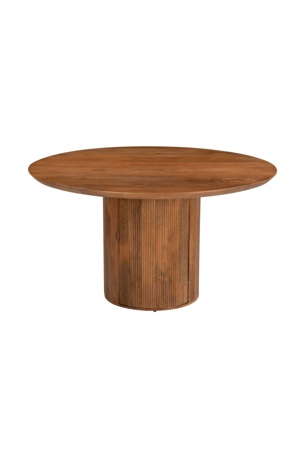 Round Mango Wood Dining Table | Oroa.com