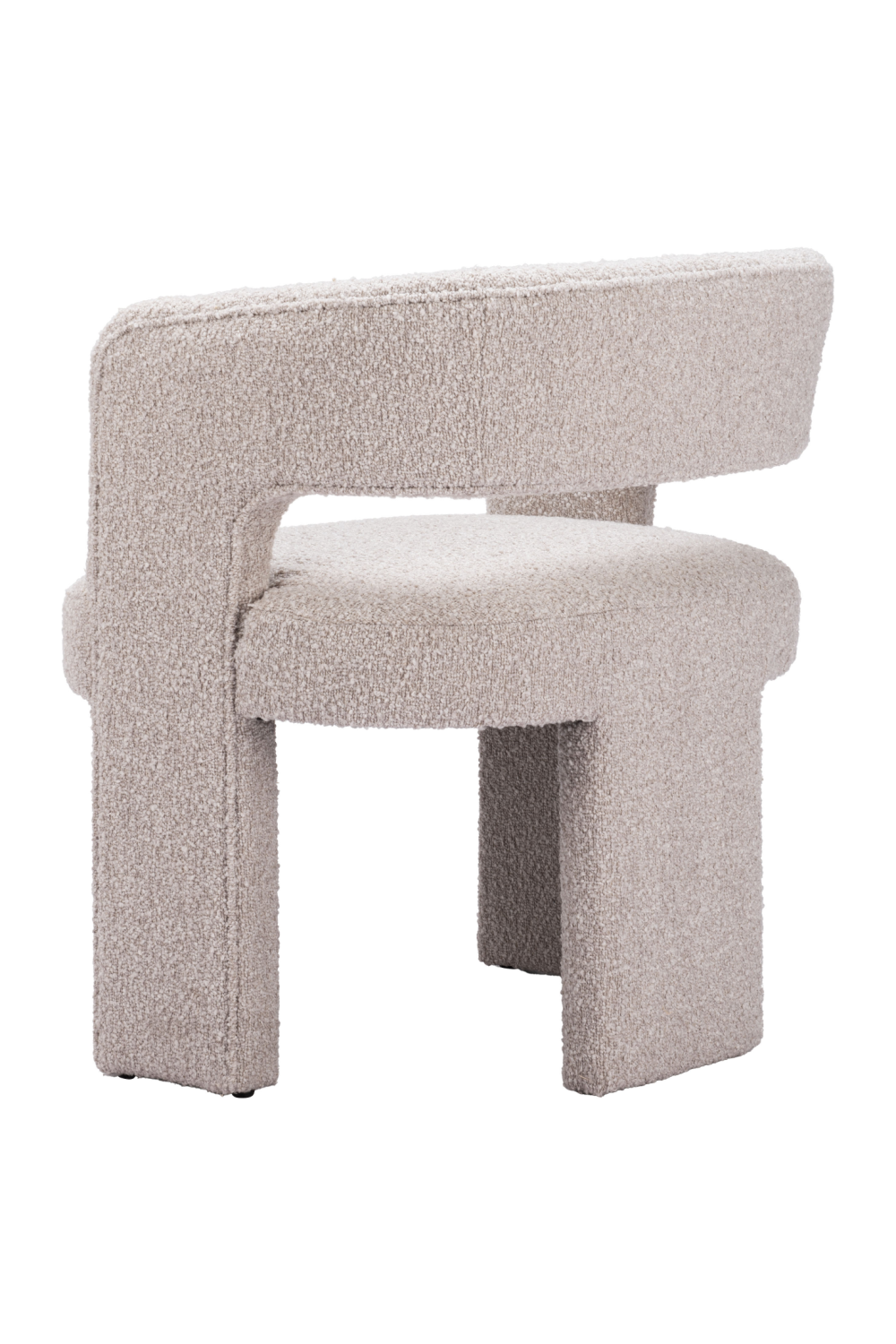 Beige Shearling Accent Chair | Oroa.com