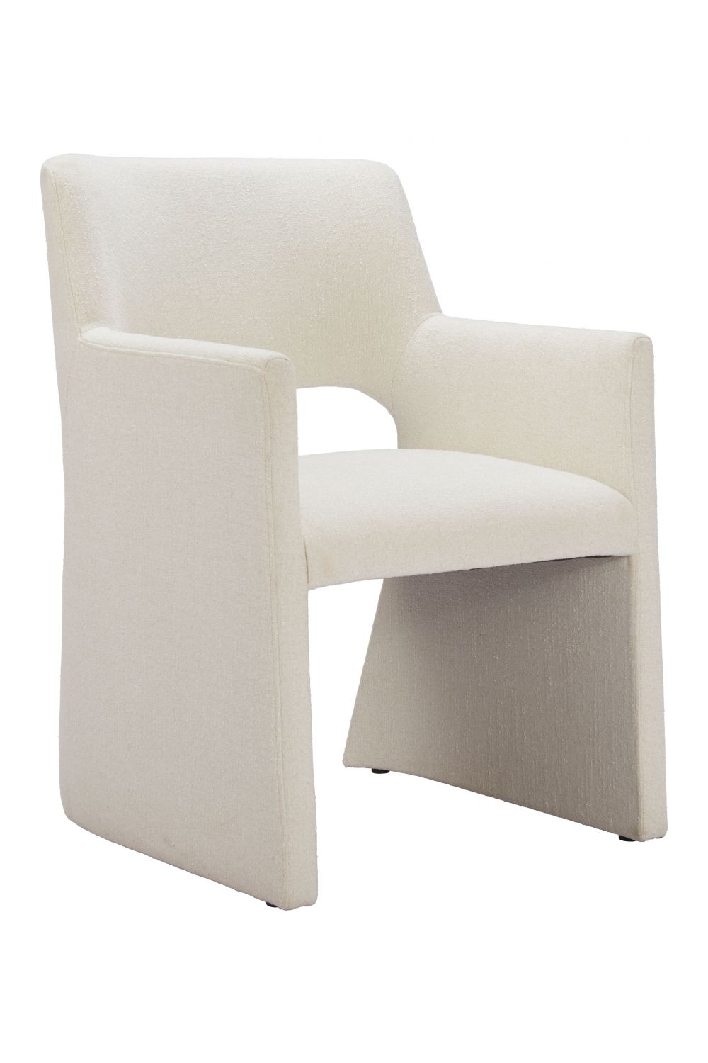 White Linen Dining Chair | Oroa.com