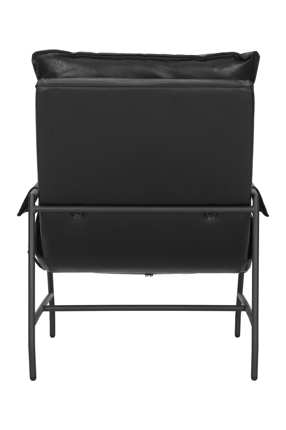 Black Leather Lounge Chair | Oroa.com